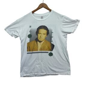 VTG 1990 Don Henley Concert Tour T Shirt 90s Music Tee Women's sz XL